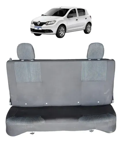 Jogo Banco Traseiro Renault Sandero 1.0 2020 Uzad0 Cinza