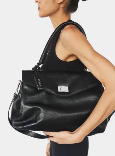 Bolsa Vértice EORA couro bovino 