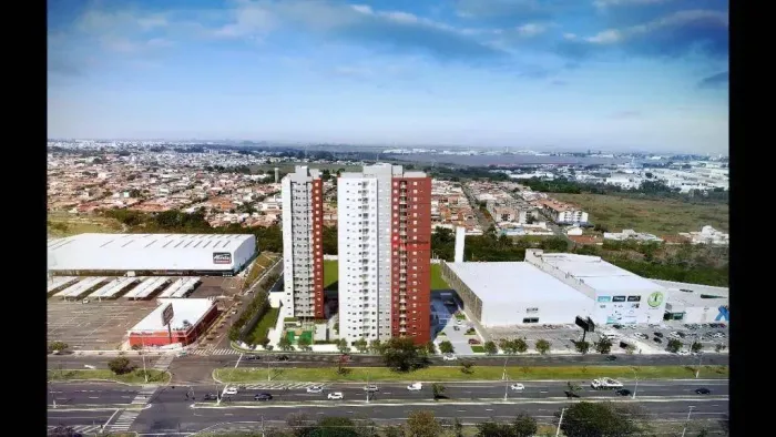 Apartamento com 2 dormitórios para alugar por R$ 2.200,00/mês - Vila Mollon IV - Santa Bár