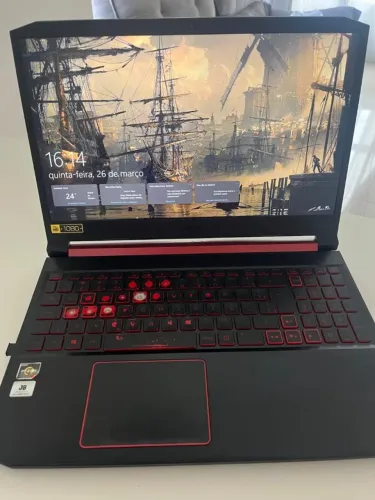 Notebook gamer com upgrades Acer nitro 5