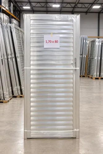 PORTAS DE ALUMÍNIO VENEZIANA 1.70 X 80 - A PARTIR DE R$249,99