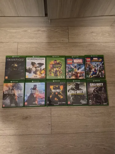 Lote com 10 Jogos de Xbox One