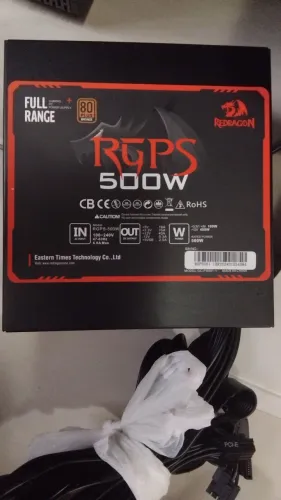 Fonte RedDragon 500W Plus Bronze