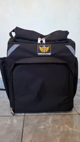 Mochila Bag Motoboy Delivery Guerreiros Da Rua 80 Litros - Nova