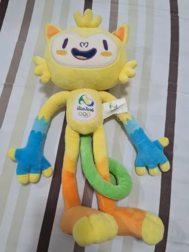Boneco de Pelúcia Olimpiadas 2016 Vinicius
