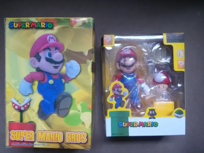 Mário Bros 15cm ler o anúncio