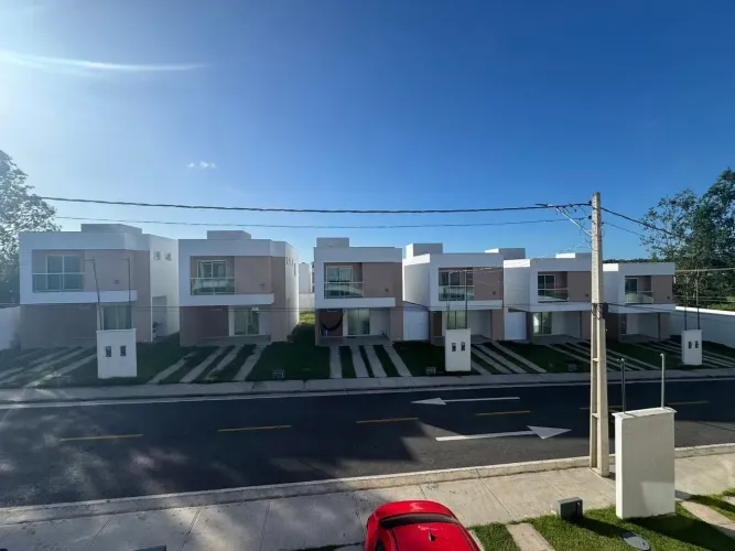 Excelente Casa Em Condomínio No Araçagi -3 Quartos - Fino Acabamentos