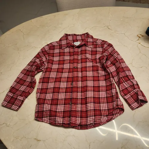 Blusa xadrex carters