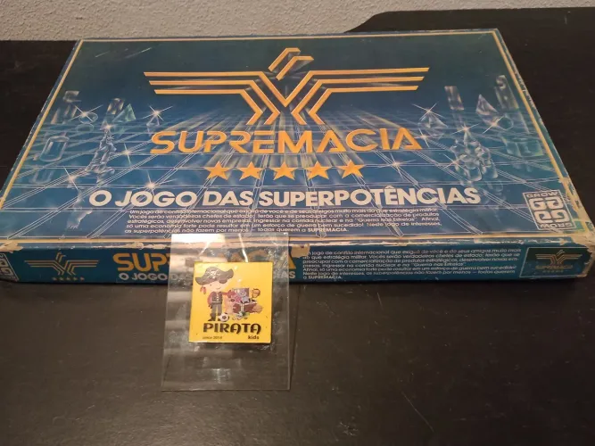 Jogo Tabuleiro Supremacia Grow anos 80 Completo