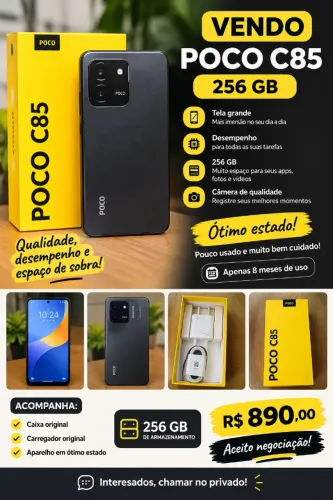 ? VENDO POCO C85 - 256 GB