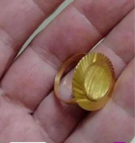 Anel em ouro 18k 750 
