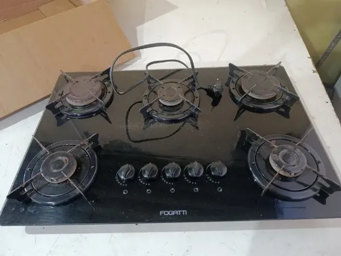 Fogão Cooktop 5 bocas