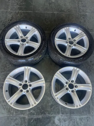 Jogo de roda bmw aro 17 320i oportunidade