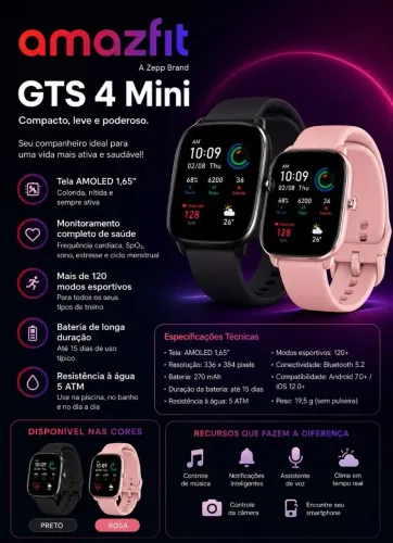 Amazfit GTS 4 mini