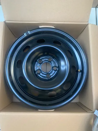 Jogo de Rodas de Ferro Aro 16 + Calotas Originais VW T-Cross 2026