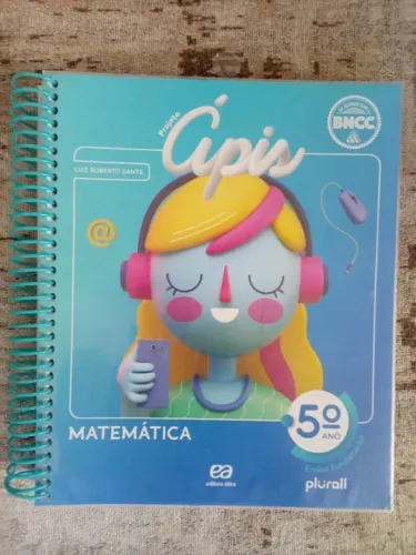 Livro Projeto Apis Matemática 5 ano Dante, Luiz Roberto