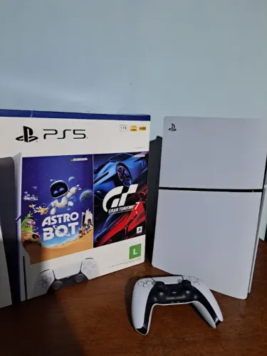 Playstation 5 slim com leitor de disco 1T