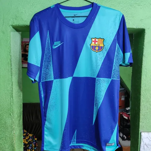 Camisa Barcelona pré jogo temporada 19/20