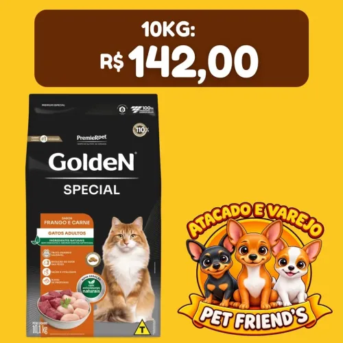 Ração golden gato mega oferta contato via whats