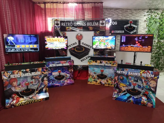 Fliperamas para eventos e aniversário(aluguel)