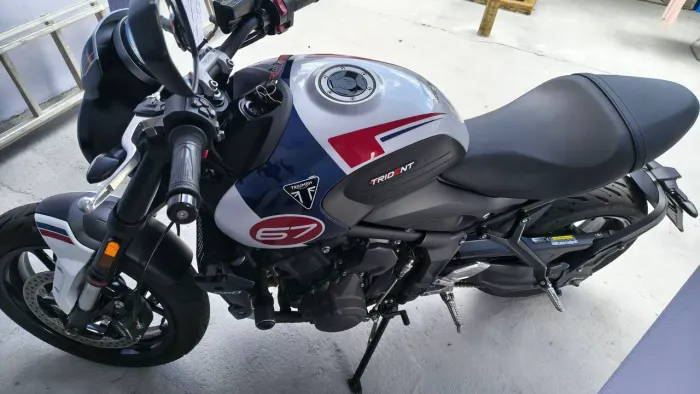 Triumph Trident triple tribute