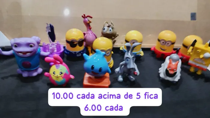Brinquedos MC e kinder