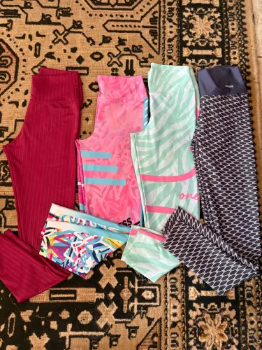 Calças leggings, 20,00 cada