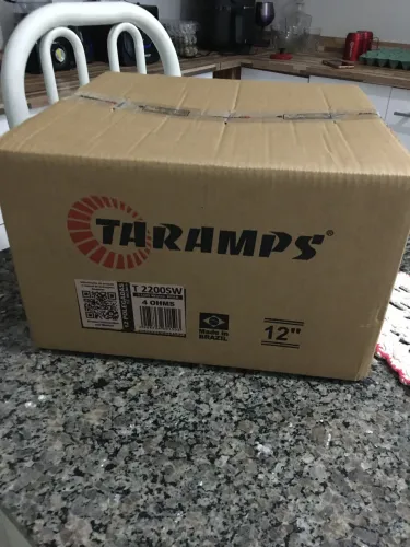 Auto falantes 12 Taranpis 1200 rms novo na caixa