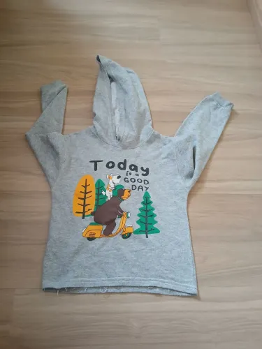 Blusa de moletom infantil