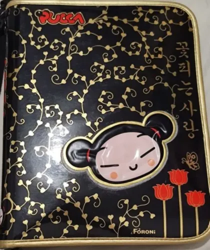 Fichário Pucca anos 2000 vintage