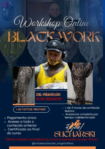 Workshop Online Black Work