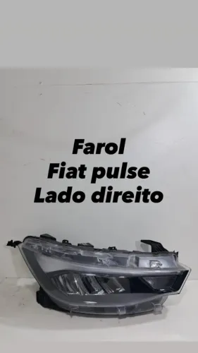 Farol Fiat Pulse Lado Direito