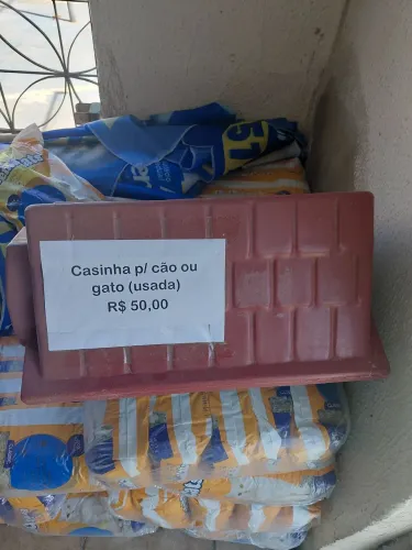 Casinha para pets gatos e caes de porte pequeno  50 reais