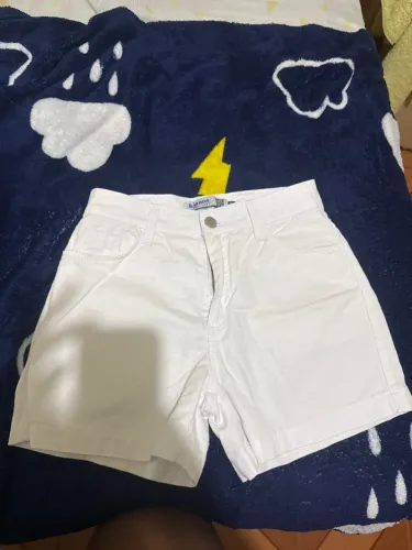 Short Jeans branco