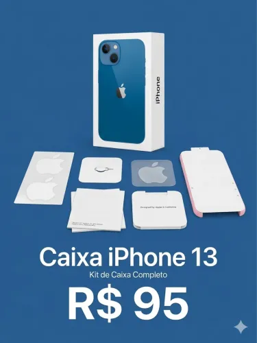 Caixa iPhone 13 com kit