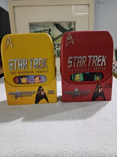 Lote Box DVD Star Trek Série Clássica - 1ª e 3ª Temporadas (Edição Especial em Lata)