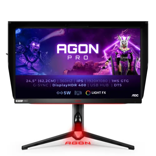 Monitor 360hz AOC Agon Pro FHD IPS