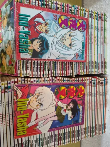 Lote 97 Mangás Inu Yasha (Vol. 1 ao 97) JBC - Desocupação
