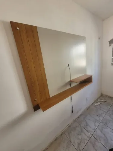 Transforme sua sala com o Painel Dunas Off/Nature para TV até 50 Polegadas