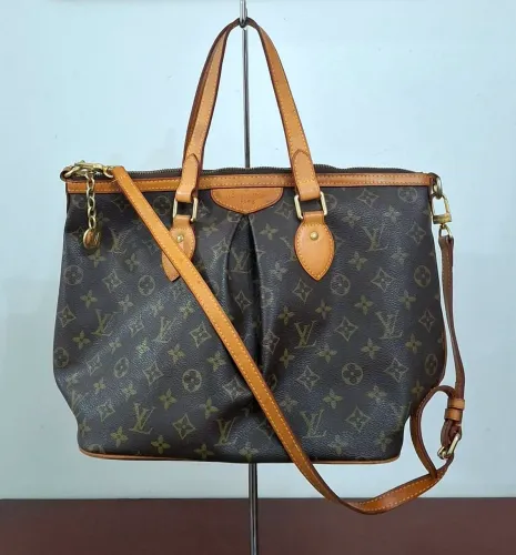Bolsa Louis Vuitton Palermo PM - Acompanha Alça Longa