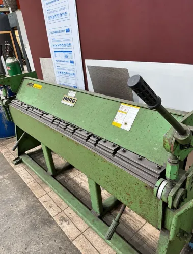 Dobradeira 2 metros Dentada para 2 até 2mm IMAG