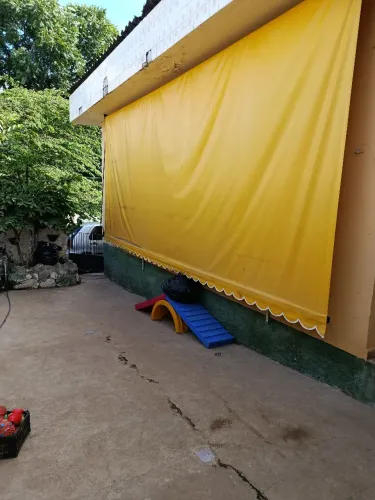 Toldo em lona vinil  7x4 