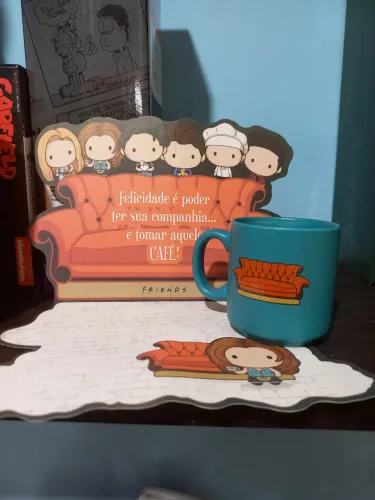 Mini caneca + Cartão friends 