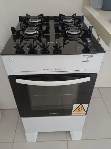 Fogão atlas Mônaco acendimento automático 4 bocas