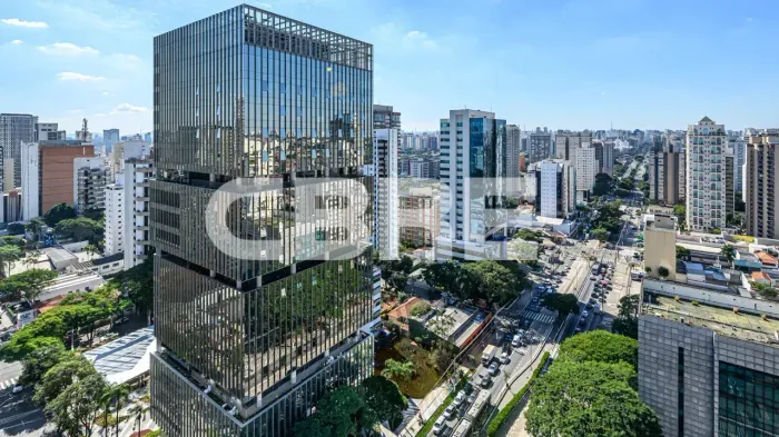 Edifício AAA com lajes de 1200m² disponíveis para locação no Campo Belo - São Paulo - SP.