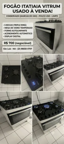 Vendo Fogão Itatiaia 5 bocas