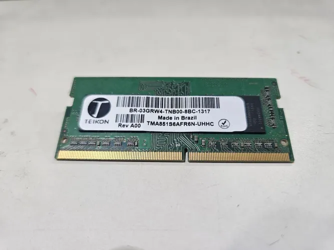 Memória notebook DDR4 4Gb 2400Mhz (aceito cartão)