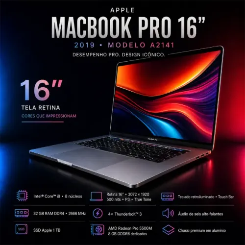 Troco Macbook Pro i9/32 com placa dedicada