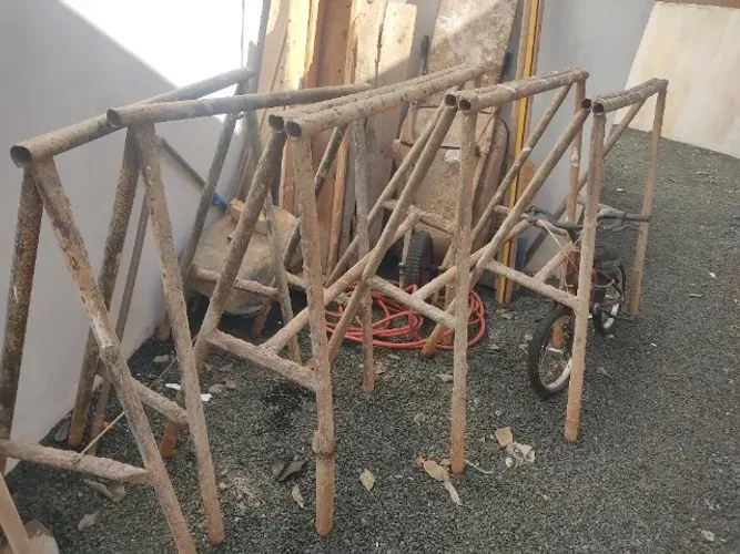 Andaimes de ferro, 5 unidades