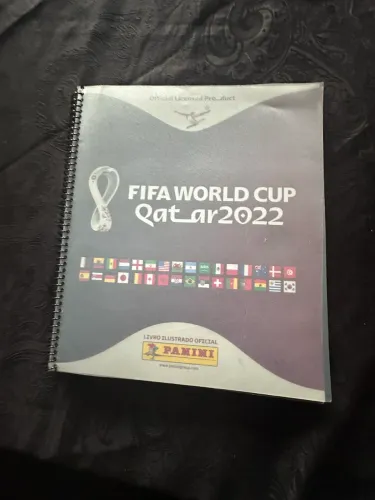 Álbum Oficial Panini FIFA World Cup Qatar 2022 Completo (100%)